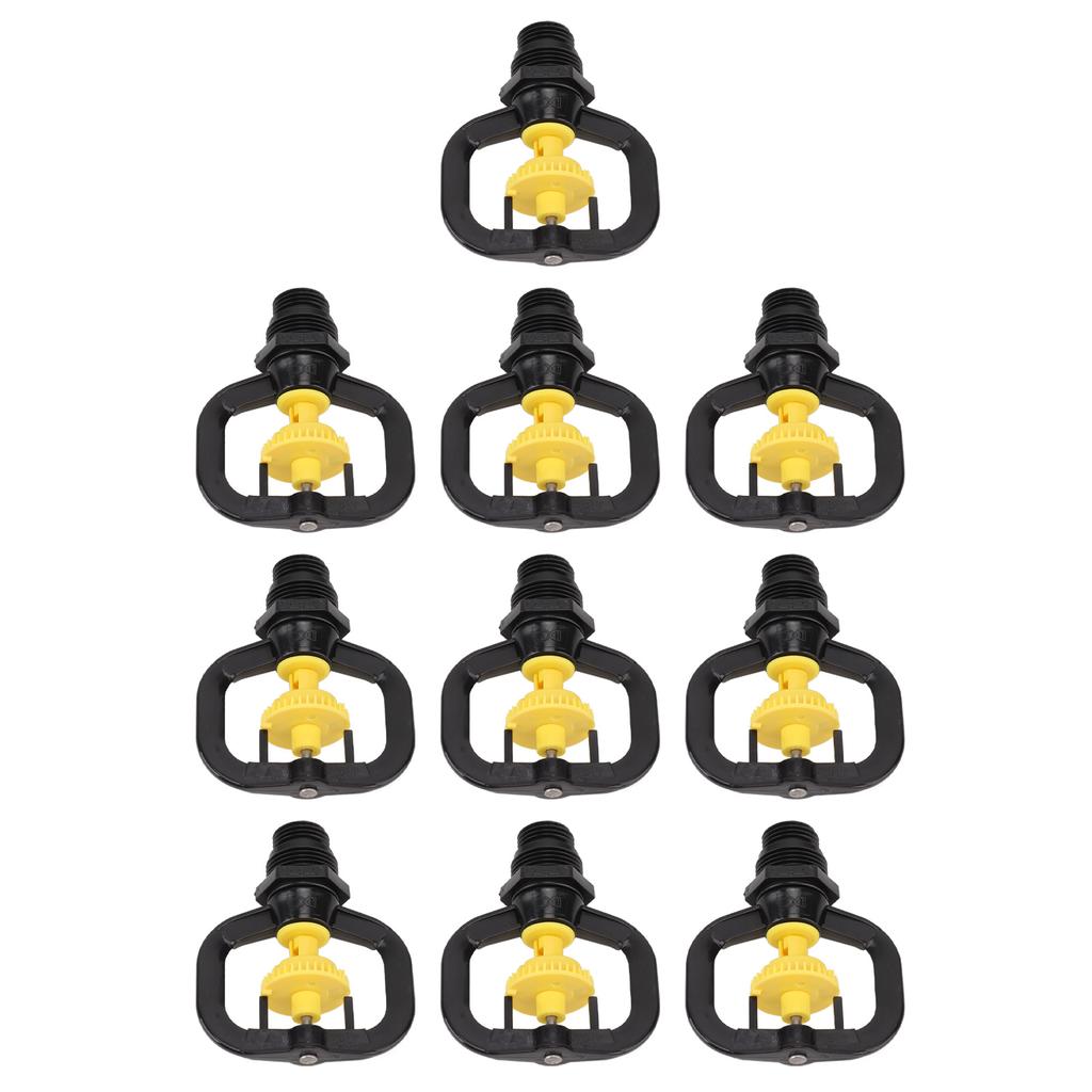 10 ШТ. Микронасадка с рефракцией, вращающийся дождеватель-бабочка, садовое орошение, вращающееся распыление