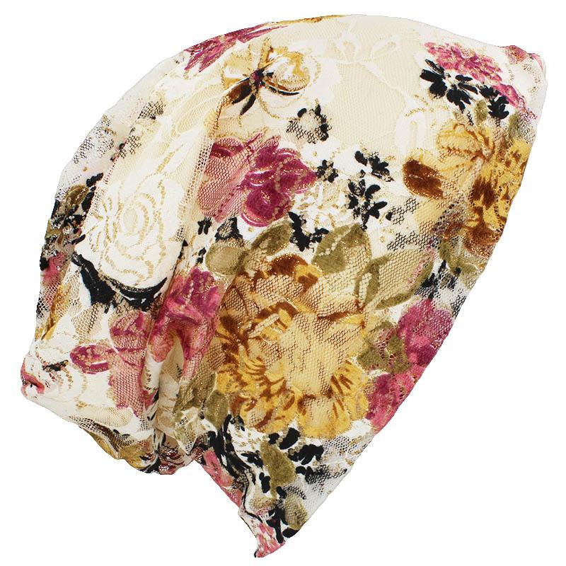Осень-весна тонкие женские шапки-бини Skullies женские модные кружевные шапки для девочек популярные женские тюрбаны HT901