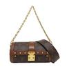 [Б/У] Сумка на плечо Papillon Trunk Monogram Chain с замком-защелкой S, из покрытого канваса с кожаной отделкой - Очень хорошее состояние #1XFJBDN