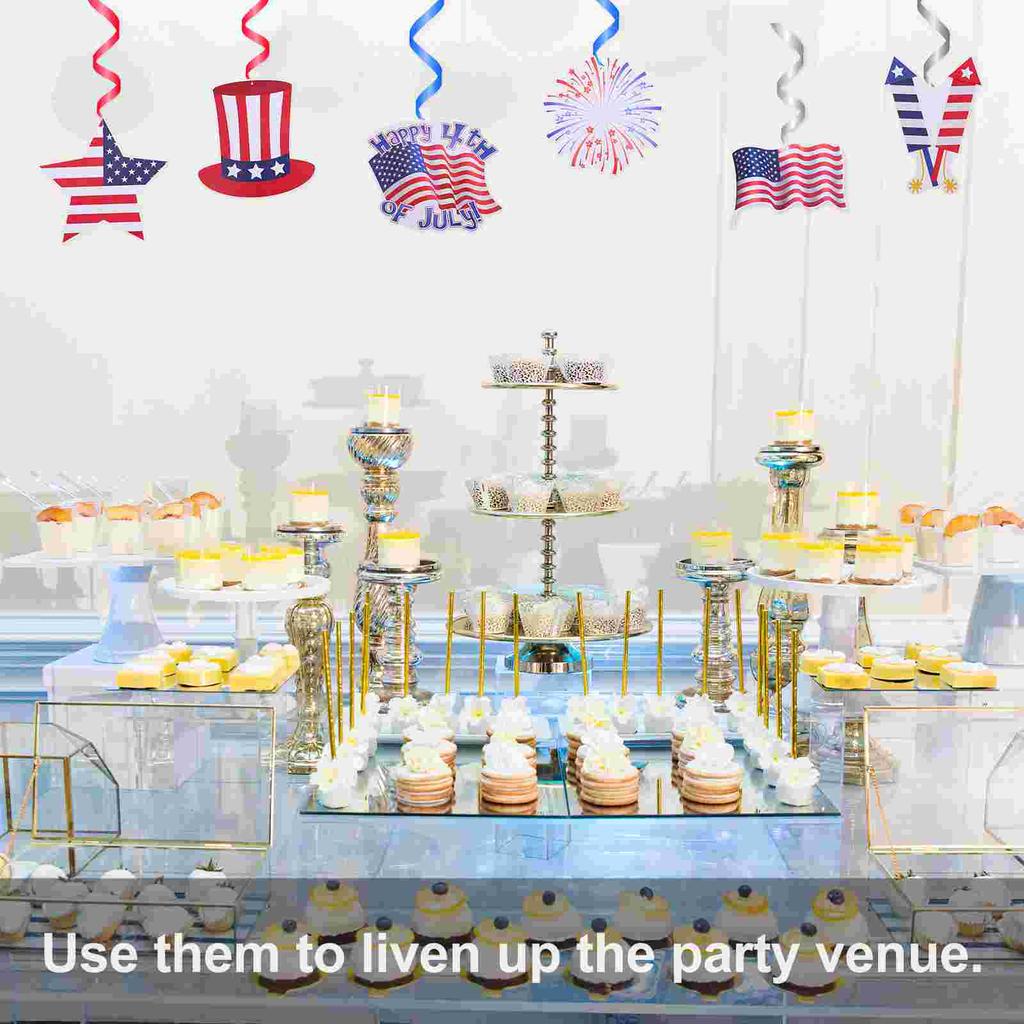 Подвеска на День независимости Другие декоративные элементы Украшения Реквизиты для вечеринок Пластиковые подвесные украшения