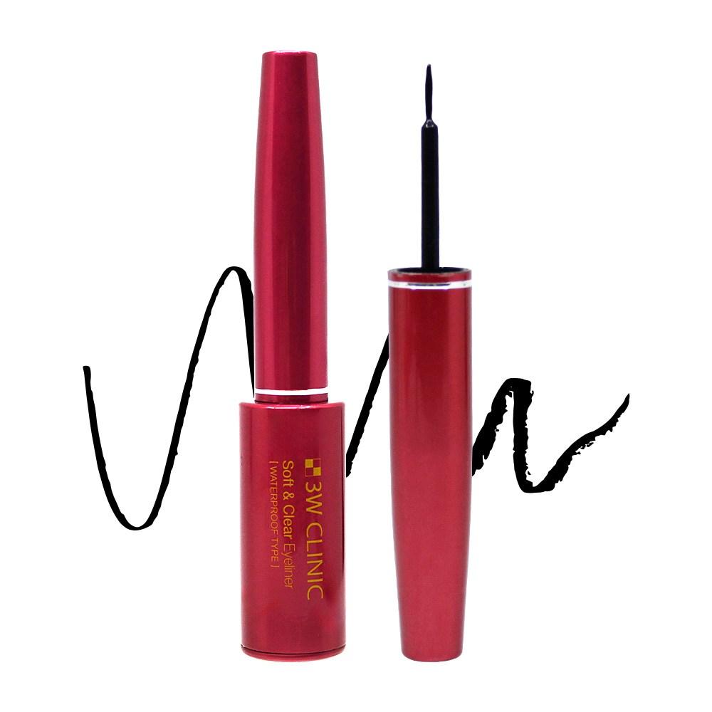 3W Clinic Soft & Clear Eyeliner 7ml, Round Case, 1 pcs