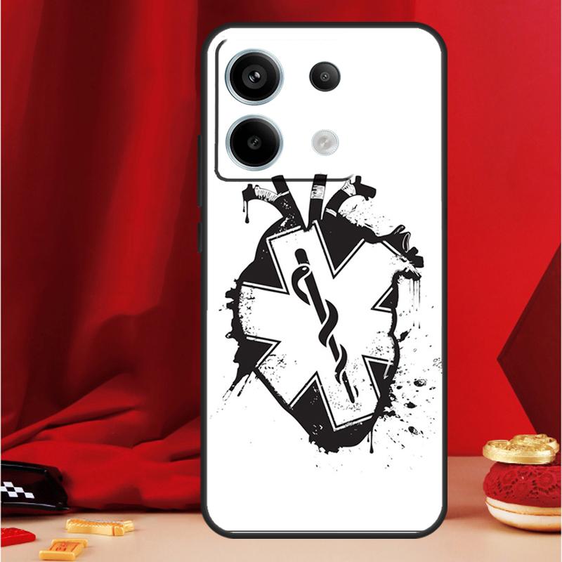 Emergency Medical Star of Life Funda For Xiaomi Redmi 13C 12 9C 10C 12C Redmi Note 13 9 10 11 12 Pro 9S 10S 11S 12S Case