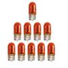 50 шт. Боковой указатель поворота без колпачка 501 T10 W5W автомобильные лампочки светодиодные янтарно-оранжевые