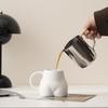 Porcelain Coffee Mug Butt Body Shape Tea Cup Gift Ceramic Mug  Household
