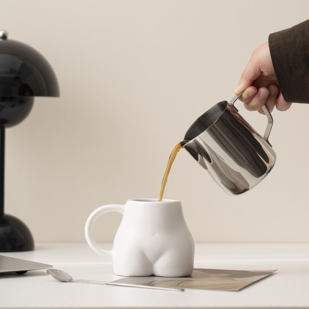 Porcelain Coffee Mug Butt Body Shape Tea Cup Gift Ceramic Mug  Household