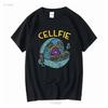Футболка Cellfie Смешная Научная Женская Учителю Биологии Мужская Для Учителей с длинным или коротким рукавом винтажная Стиранная homme Универсальная