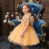 Детские платья Платья для девочек без рукавов Платья принцесс Платья-пачки для девочек-цветочниц Платья для детей среднего и большого размера