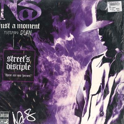 12-дюймовая пластинка NAS Just A Moment These Are Our Heroe 4471538 COLUMBIA 2005 США Рэп Хип-Хоп R&B Б/у