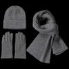 Aisiyalan Men's Winter Hat, Scarf & Gloves Set