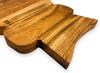 Valentine's Day Gifts Organic Acacia Kitchen Cutting Chopping Charcuterie Board Platter Butcher Block for Cheese and Vegetables Meat