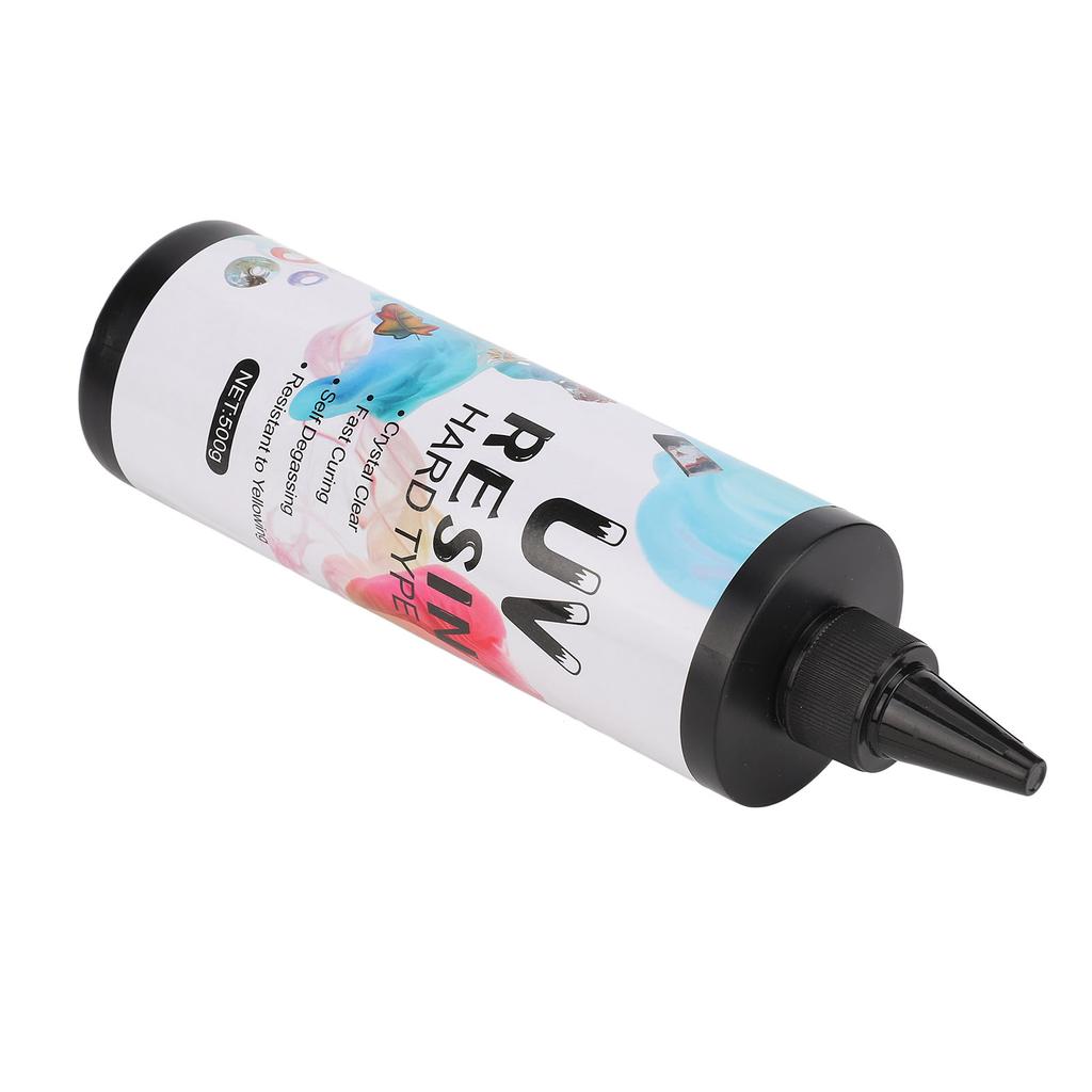 УФ-смола ручной работы DIY прозрачный цвет против пожелтения быстро отверждаемый прозрачный УФ-клей для рукоделия