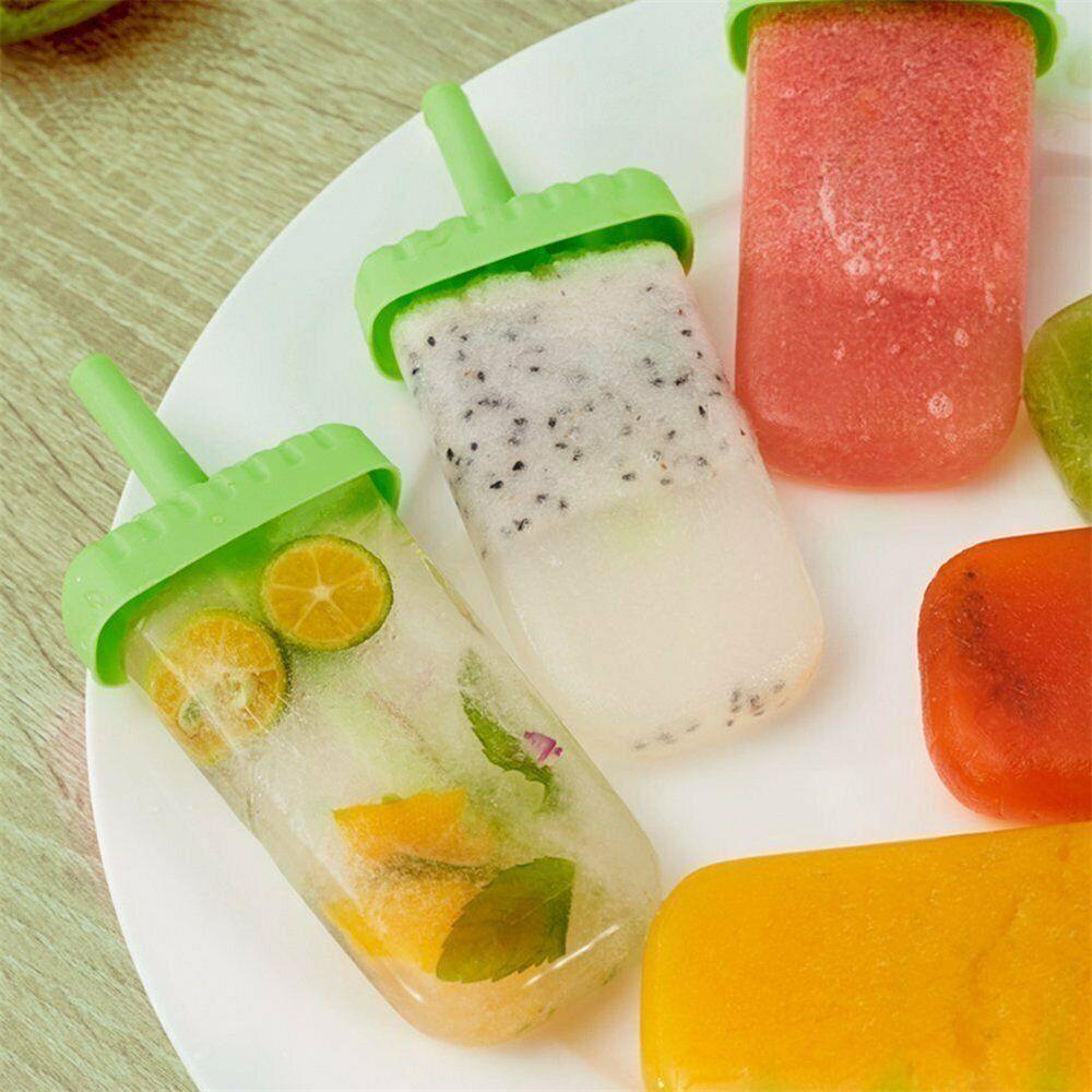 Food Grade Plastic Ice Cream Molds Easy To Fall Off DIY Ice Cream Tools Popsicle Mould DIY