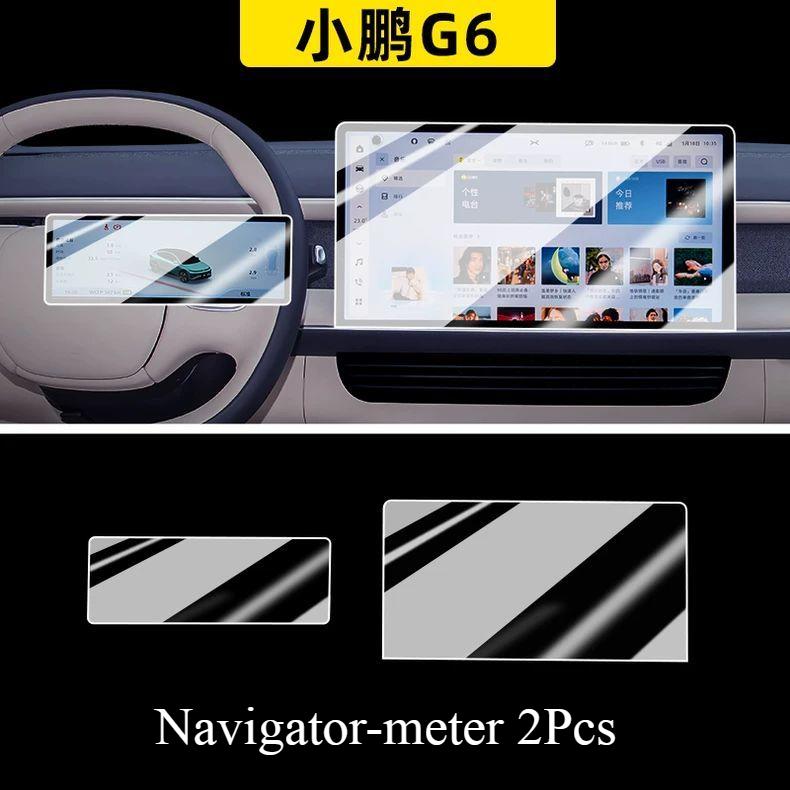 Защитное стекло экрана Для Xpeng G6 2024 2025 автомобильная магнитола GPS-навигация и приборная панель Защита от царапин Аксессуары