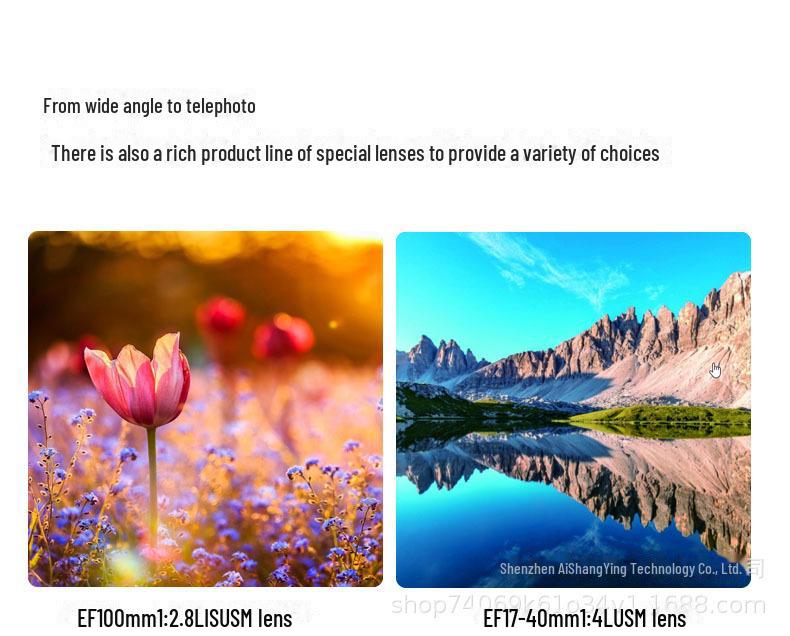 Адаптер EF-EOSR для Canon EOS R на адаптер автофокусировки объектива EF