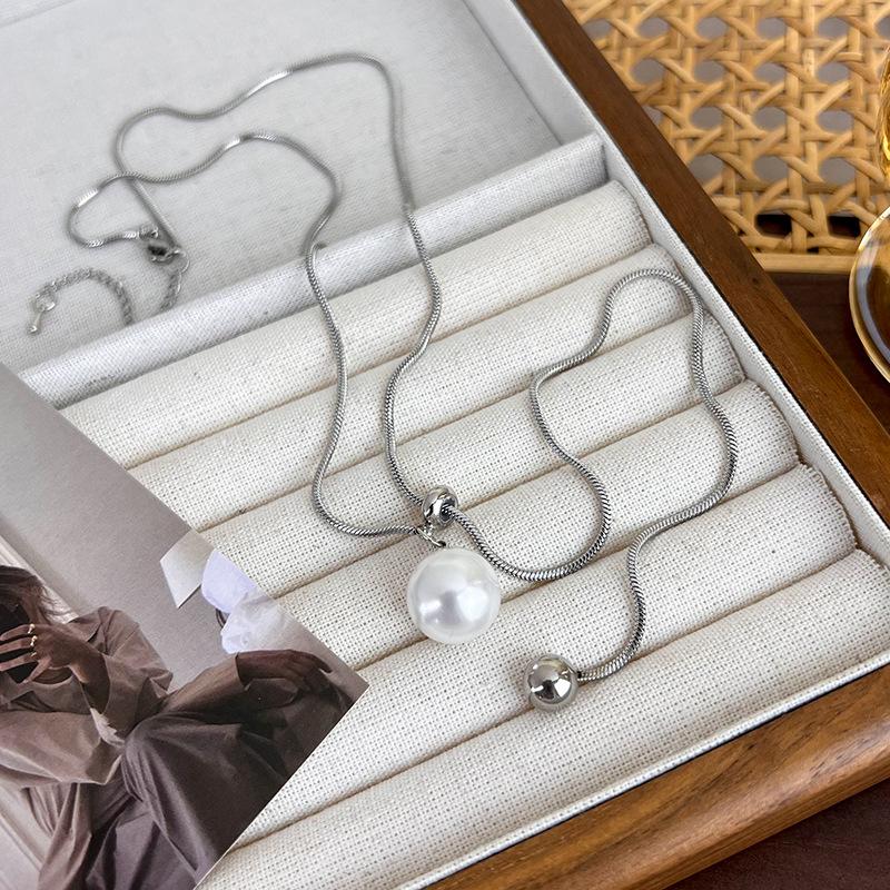 Длинное выдвижное регулируемое ожерелье, простая цепочка на ключицы для женщин