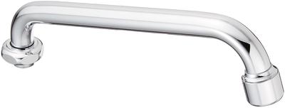 SANEI PA27JH-60X-16 Горизонтальная восходящая труба с аэратором, защита от брызг, длина 194 мм