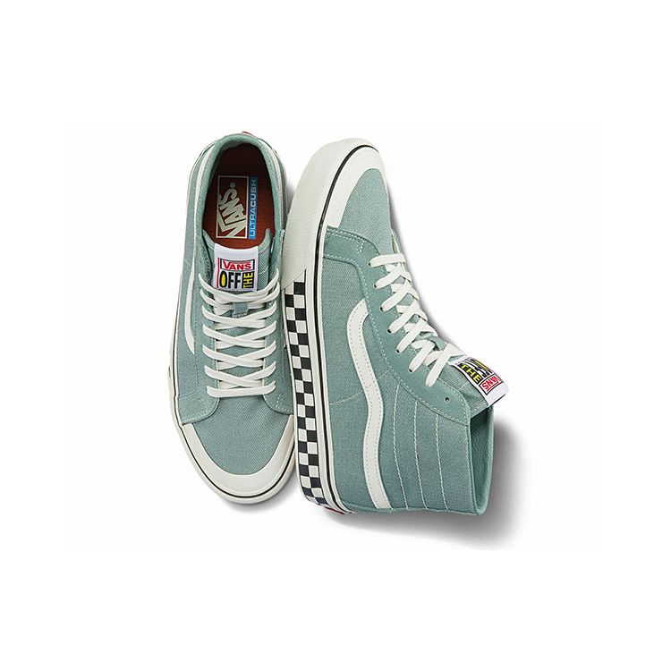 Vans Sk8 138 Decon Sf Повседневные высокие кеды для скейтбординга Унисекс Кроссовки Зеленый VN0A4BX2B6U