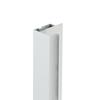 KA16 SP16 HANDLE PROFILE MATTE BLACK-MATTE WHITE 2.60M MATTE SILVER FINISH. 2 Units