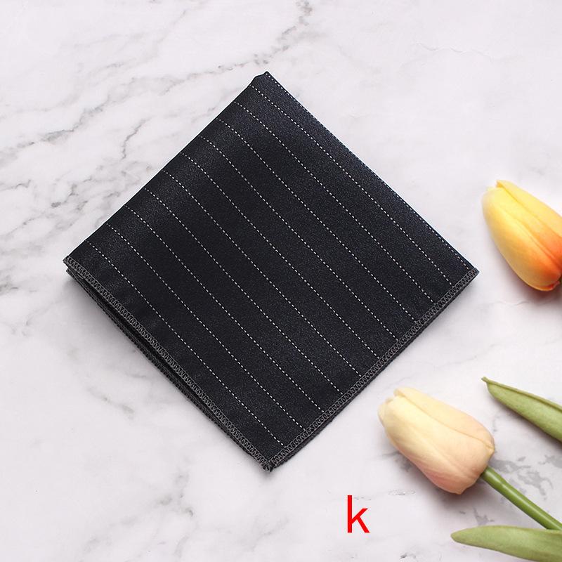 Men'S Formal Suit Pocket Towel, Tie And Bow Tie Pocket Towel, Wedding Banquet Matching, Square Towel.