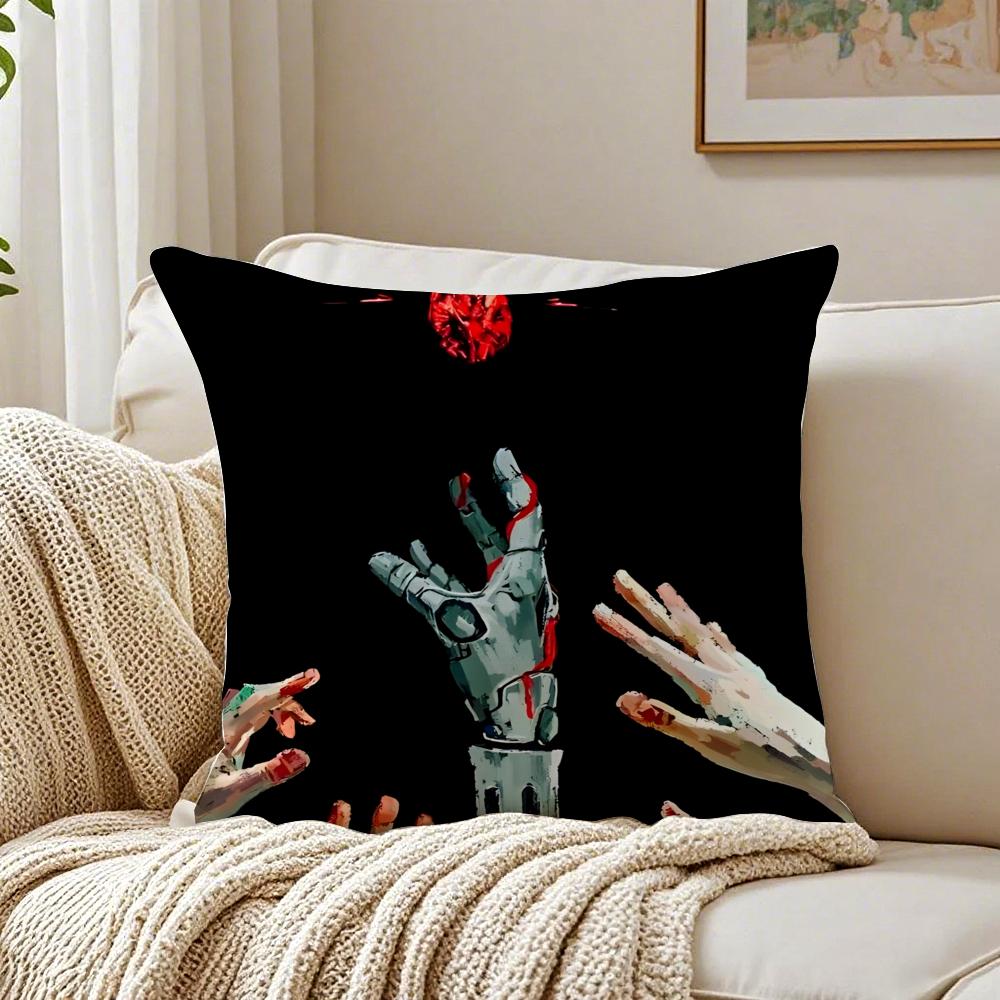 Anime Adventure FFullmetal AAlchemist Cushion Cover Pillowcase Antidustmite living Room Sofa Decor Cushion Room