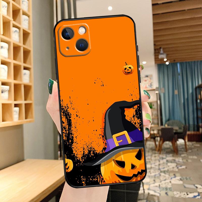 Эстетичный чехол для телефона на Хэллоуин для iPhone 15 Pro Max 14 13 12 11 16 17 Pro Max mini 15 16 Plus 16e 17 Air Cover