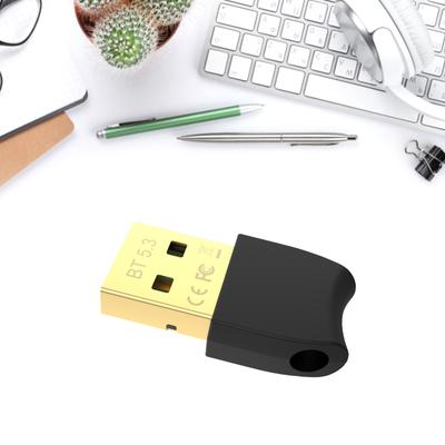 Мини-USB-адаптер, беспроводной Bluetooth-совместимый приемник, высокоскоростной передатчик 3,0 Мбит/с, поддержка Win7/8.1/10/11