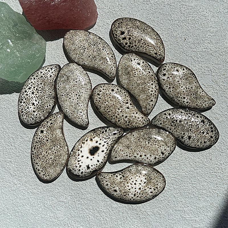 100 г Сделай сам Керамическая мозаика Стеклянное зеркало Украшения ручной работы Плитка Настенные поделки Цветной кристалл для декоративных материалов cerd17