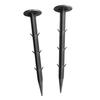 100/200 Pcs Sod Stakes Heavy Duty Garden Stakes Landscaping Ground Stakes for Securing Weed Fabric Netting Turf Lawn Yard Use
