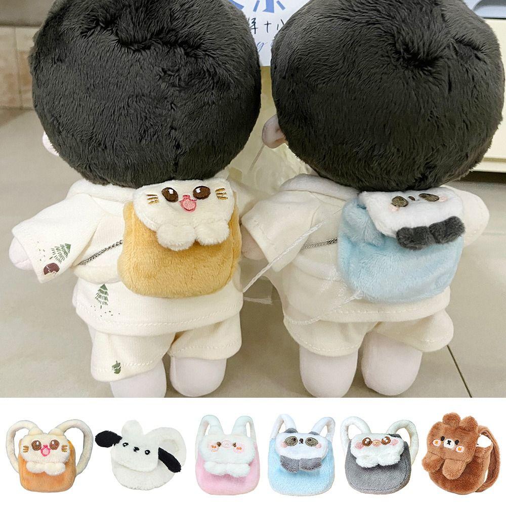 Сумка Лабубу ручной работы 17 см, одежда и аксессуары для куклы в животном стиле, подарки на день рождения