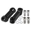 Motoforti Motorcycle Mirror Handlebar Mount Riser Extender Adapter Adjustable Stem Mirror Adapter for Rear