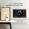 FJ3390TY-A WIFI Smart Weather Station with Clock Indoor and Outdoor Temperature & Humidity Meter