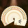 Black Back Yellow Core Playing Cards 1 Deck Desert Cowboy Pattern with 50 Round Game Props