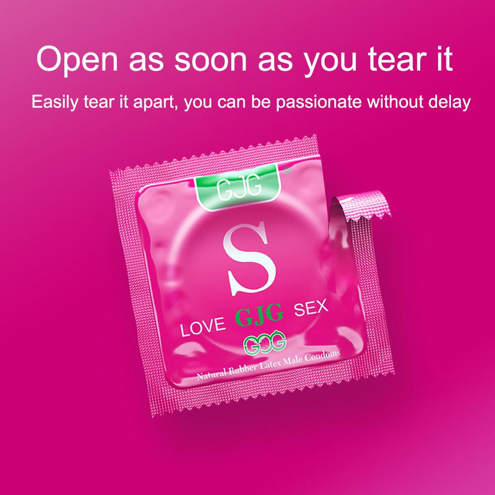 Ультратонкий маленький презерватив 49 мм, безопасный секс, супер гладкий прозрачный презерватив из натурального латекса, секс-продукт для взрослых