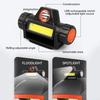 Светодиодный налобный фонарь высокой яркости: USB-перезаряжаемый, Магнитный, Дальнобойный для Кемпинга и Альпинизма