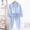 Sping Autumn Baby Girls Clothes Pajamas Sets Boy Pyjamas Kids Homewear Cotton Nightwear Children's Indoor Clothing Pijamas