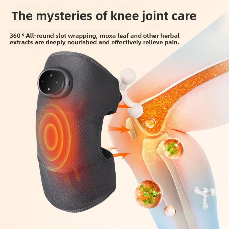 Electric Heating Knee Pads Electric Heating Knee Massager Warm Knee Device Old Cold Leg Joint Pain Hot Compress Physiotherapy Artifact