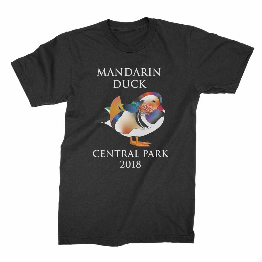 Mandarin Duck Tshirt New York Mandarin Duck Central Park NYC Unisex T-Shirt