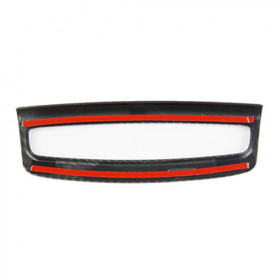 Carbon Fiber Center Shifter Armrest Button Cover Trim For 22+ Hyundai Santa Cruz