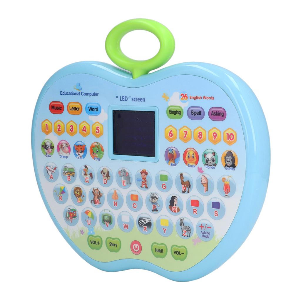 Learning Tablets Multifunction Kids Tablet with LED Display for Baby Girl Boy Early EducationBlue