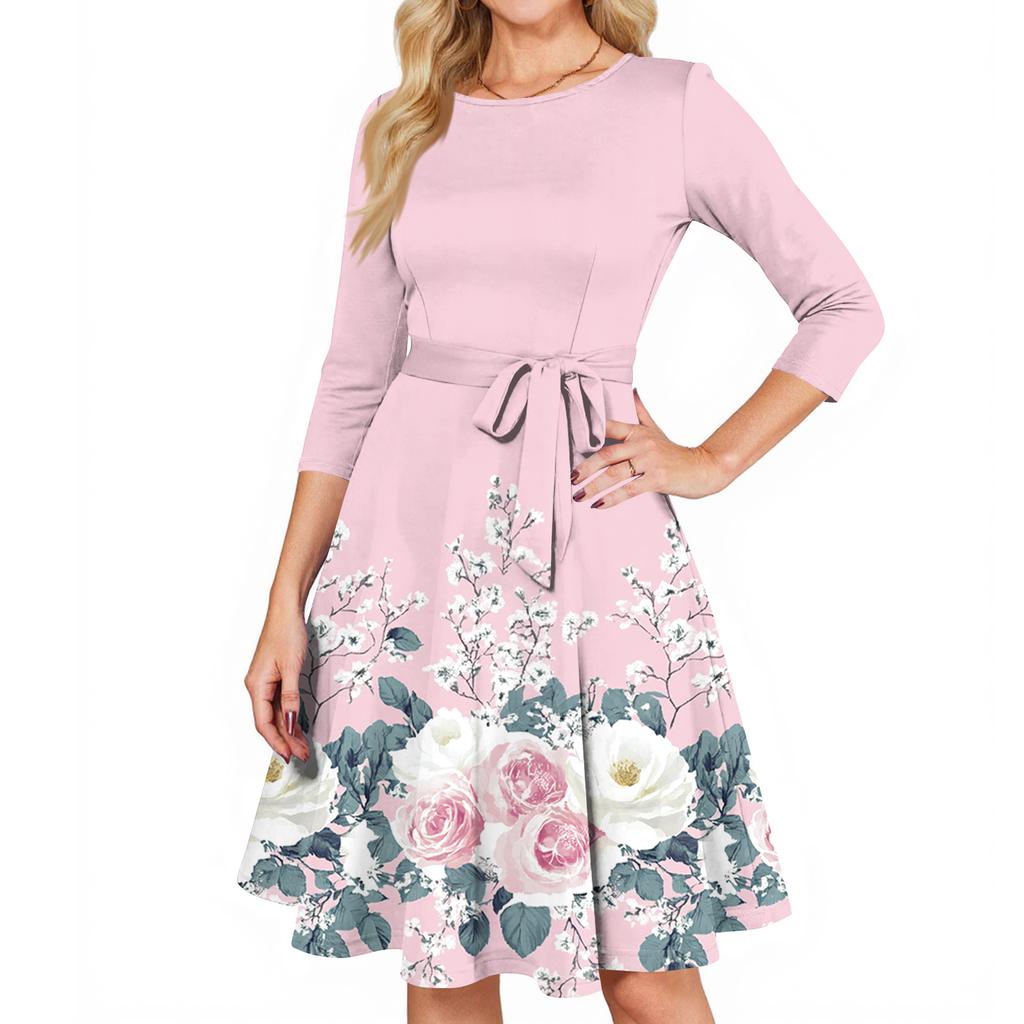 Женские коктейльные платья с рукавом 3/4, винтажное платье для гостьи на свадьбу