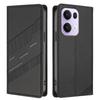 For Oppo Reno13 Pro 5G Phone Cases Punk Style Imprinted Wallet Stand Leather Cover