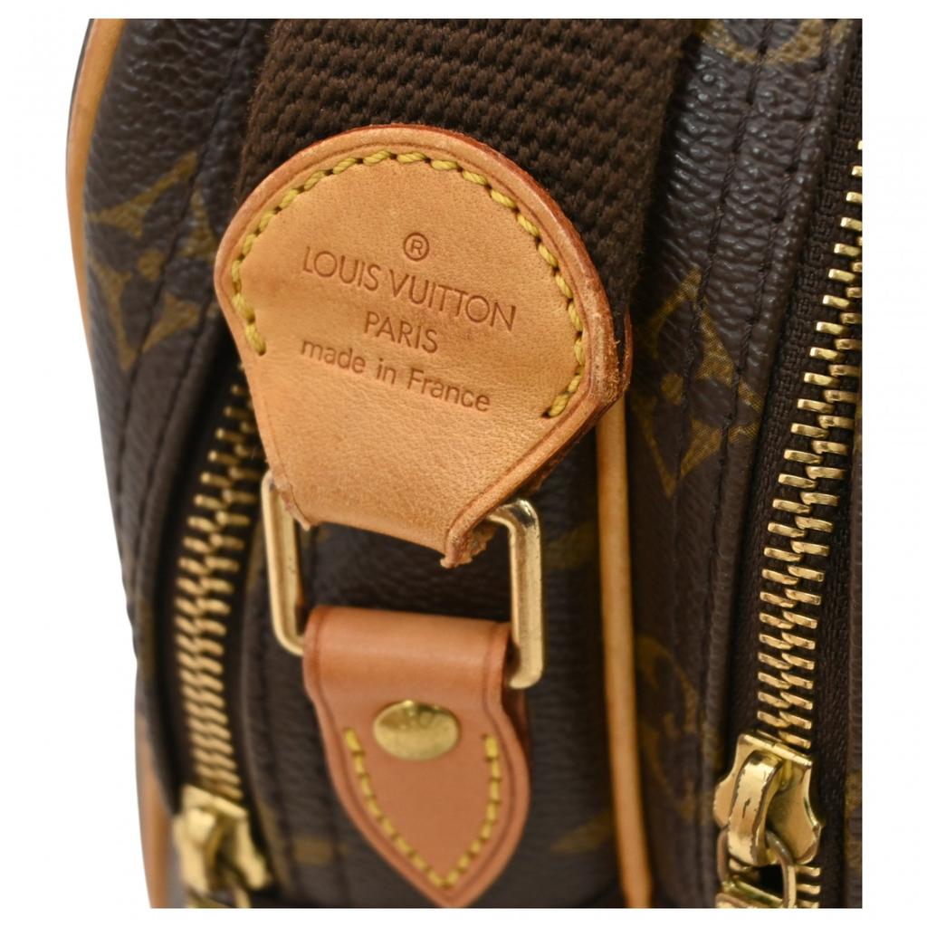 Auth LOUIS VUITTON Monogram Reporter PM Shoulder Bag Lv4557bd
