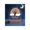 Gift Wooden Night Light For Babies, Newborn Baby Gift, Children's Room Night Light