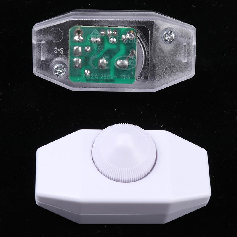 220v 1a Lamp Dimmer Cord Temperature Regulating Speed Regulating Rotary Switch