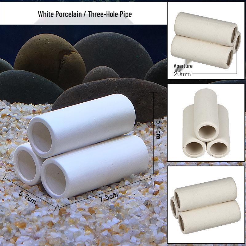 Ceramic Fish Tank Decoration: Shrimp Hiding, Cichlid Breeding, Spawning Nest.