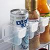 2/5/10pcs Refrigerator Storage Partition Board Retractable Plastic Divider Storage Splint Kitchen Bottle Can Shelf Organizer