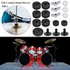 Percussion Instrument Parts Long Cymbal Sleeves Cymbal Felts Cymbal Sleeves with Flange Base