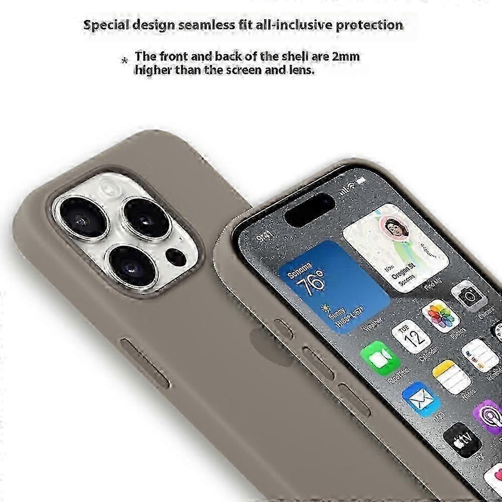 Liquid Silicone Protective Case Compatible with iPhone 14 Pro, MagSafe Feature, High-Quality Materials