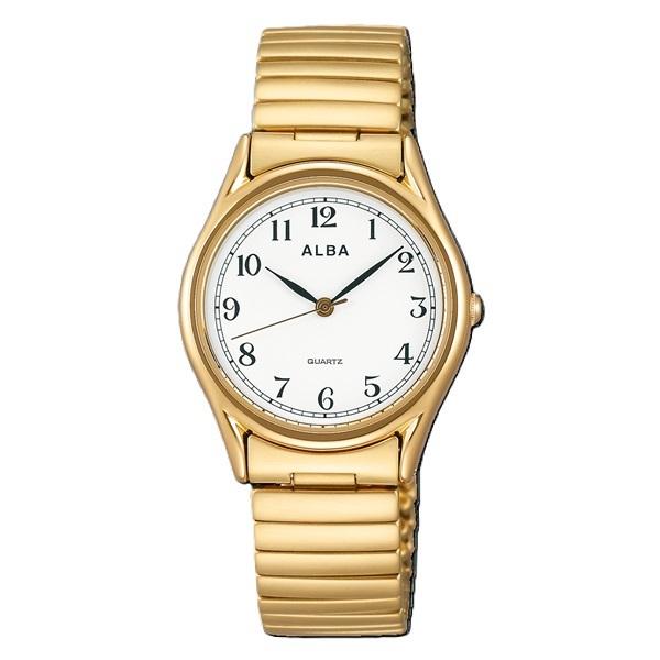 Цена SEIKO Часы с ALBA AQGK440 Раскладывающийся Золотой Цвет и Часы для Гарантии S-Браслет Мужские Женские Идеальные
