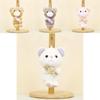 Adorable Candy Bear Plush Keychain With Soft Short Plush For Cute Bag Decoration